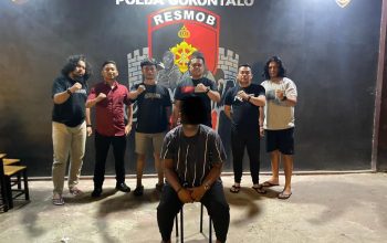 Team Resmob Polda Gorontalo Amankan Pelaku Penganiayaan di Desa Ulapato Kabupaten Gorontalo