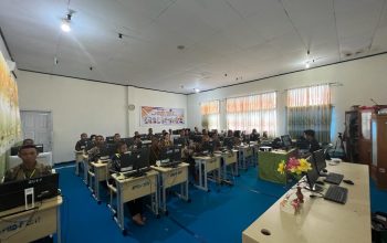 Polda Gorontalo, Sebanyak 688 casis Bintara Polri yang terdiri dari 619 Pria dan 69 perempuan melaksanakan tahapan tes psikologi tahap I dalam rangka Penerimaan Bintara Polri T.A 2023.