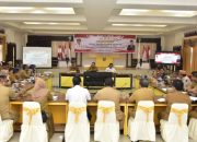 Penjagub Gorontalo Dorong Netralitas ASN dalam Rapat Pimpinan