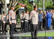 Pimpin Apel Pagi, Kapolda Gorontalo: Tegaskan Akan Berantas Miras.