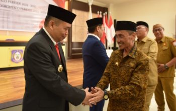 Bupati Nelson hadiri Sertijab Pj Gubernur Gorontalo