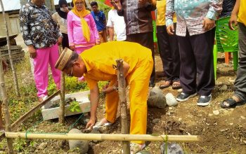 Bupati Thariq bangun rumah sehat ceria yang ditandai dengan peletakan baru pertama Sabtu 20 Mei 2023. Bupati Thariq bangun rumah sehat ceria yang ditandai dengan peletakan baru pertama Sabtu 20 Mei 2023.