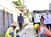 Tinjau Proyek Pekerjaan Jalan Nani Wartabone, Walikota Marten beri Deadline