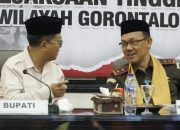 Kajati Gorontalo Puji Himne Gorut, Nyanyi Bareng Sebelum Sosialisasi.