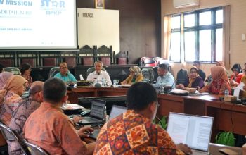 staraf Sekda Roni Hadiri Pelaksanaan Review Mission, Tim STAR AF ADB Tahun 2023 di Kabupaten Gorontalo. (Arsip Pemkab Gorontalo)