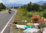 Sampah Berserakan di Bahu Jalan Lingkar Gorontalo, Kepala BPJN Agung Sutarjo Usulkan ini