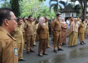 Pimpin Apel Kerja di Dinas PUPR-PR Bone Bolango, Wabup Merlan Singgung Masalah Kedisiplinan