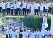 Jalan Sehat Awali Festival Pohon Cinta di Pohuwato