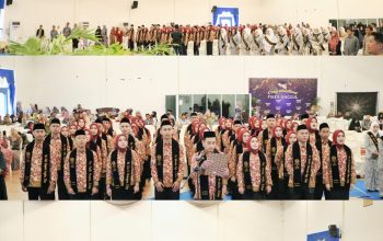Sebanyak 94 Mahasiswa Fakultas Ilmu Kesehatan Universitas Muhammadiyah Gorontalo (UMGO)  mengucapkan sumpah profesi.