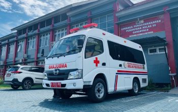 Lembaga Pemasyarakatan Perempuan Kelas III Gorontalo menerima bantuan 1 (satu) unit mobil ambulance dengan nomor plat B 1745 PHX dari Direktorat Jenderal Pemasyarakatan Kementerian Hukum dan Hak Asasi Manusia Republik Indonesia, Jumat (14/7).