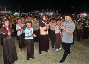 Penj Bupati  Sherman Apresiasi Kegiatan Pramuka Religius di Dusun Modini Boalemo