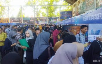 Suasana Job Fair 2023, Foto Amir M.