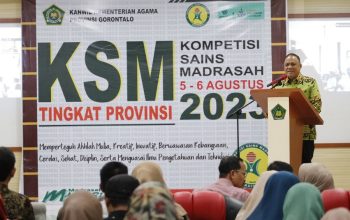 Kepala Kanwil Kemenag Provinsi Gorontalo H. M. Muflih B. Fattah