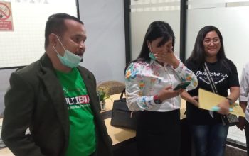VS alias Ela resmi melaporkan sejumlah pihak yang terkait pemberitaan media online yang diduga menyebut dirinya punya affair dengan Bupati Gorontalo