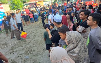 Keseruan kegiatan lomba dan kebersamaan antara FIFGROUP Cabang Gorontalo dengan masyarakat sekitar saat merayakan kemerdekaan Indonesia ke-78