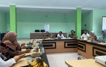Suasana Rapat koordinasi dan konsultasi terkait program pengelolaan DAS, di Ruang Rapat Kantor BPDAS, Selasa (8/8/2023).