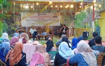 KOMUNITAS PENCINTA ARSIP (KOPIA) Gorontalo Bersama Dinas Kearsipan Provinsi Gorontalo Melaksanakan Sosialisasi Pengolahan Arsip