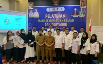 Pembukaan Pelatihan Manajemen Puskesmas dan Posyandu Tingkat Kabupaten Pohuwato.