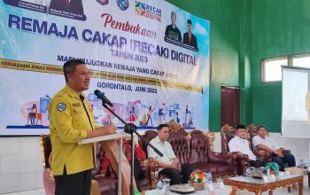 rapat finalisasi identifikasi aset elektronik OPD di lingkungan Pemprov Gorontalo, di Bohulo camp, Kabupaten Gorontalo, Jumat (20/10/2023)