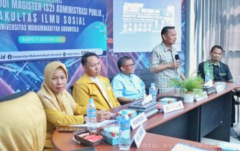 Rektor UMGO, Prof. Abd. Kadim Masaong,