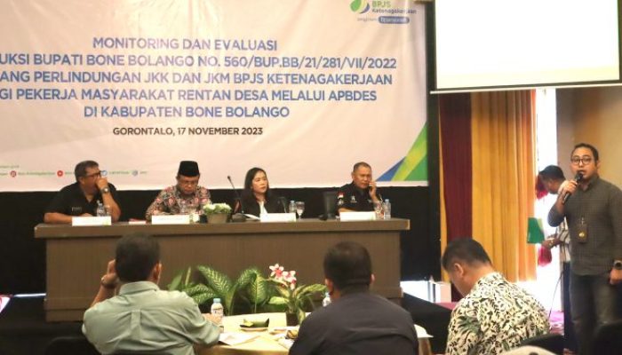 BPJS Ketenagakerjaan Bayar Santunan Rp1,3 Miliar untuk Pekerja Rentan Desa di Bone Bolango