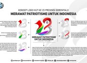 Pemprov Gorontalo Perkenalkan Logo HUT ke-23, Simbol Patriotisme untuk Indonesia