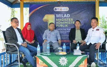 Dalam rangka milad pertama Program Studi Magister Administrasi Publik (AP) Fakultas Ilmu Sosial (FIS) Universitas Muhammadiyah Gorontalo (UMGO), menggelar Podcast perdana
