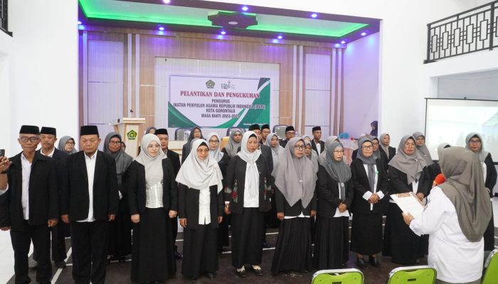 Pengurus IPARI Kota Gorontalo Dilantik, Diminta Profesional dan Berintegritas