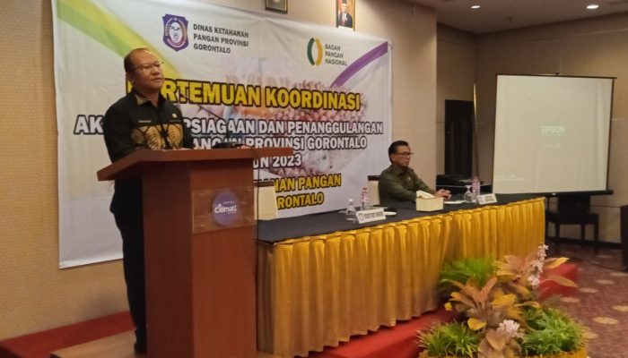 Sekdaprov Gorontalo Dorong Dinas Pangan Siapkan Grand Plan Hadapi Krisis Pangan
