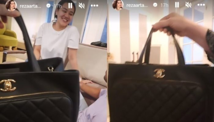 Reza Artamevia Pamer Hadiah Tas Chanel dari Aaliyah Massaid, Harganya Bikin Melongo