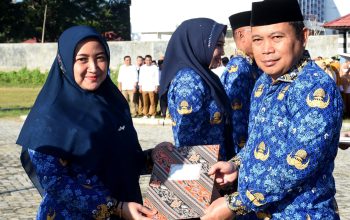 Penjagub Pimpin Pengukuhan Jabatan Pelaksana 1.741 PNS Pemprov Gorontalo