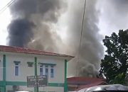 RSUD MM Dunda Limboto Terbakar, Asap Membumbung Tinggi