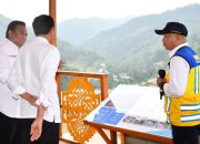 Tinjau Pembangunan Bendungan Bulango Ulu, Jokowi Optimistis Selesai Akhir Tahun 2024