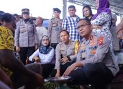Kapolda Gorontalo Gelar Patroli Pasar Tradisional, Pantau Kamtibmas dan Stok Pangan