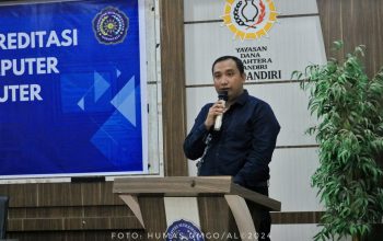 Plt. Dekan Fakultas Sains dan Ilmu Komputer (FSIK) UMGO, Dr. Ervandi, S.Pt,MP Plt. Dekan Fakultas Sains dan Ilmu Komputer (FSIK) UMGO, Dr. Ervandi, S.Pt,MP