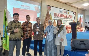 Tim UMGO saat mengikuti Asosiasi Fakultas Kedokteran Swasta Indonesia (AFKSI) mengadakan  Rapat Kerja Nasional AFKSI.