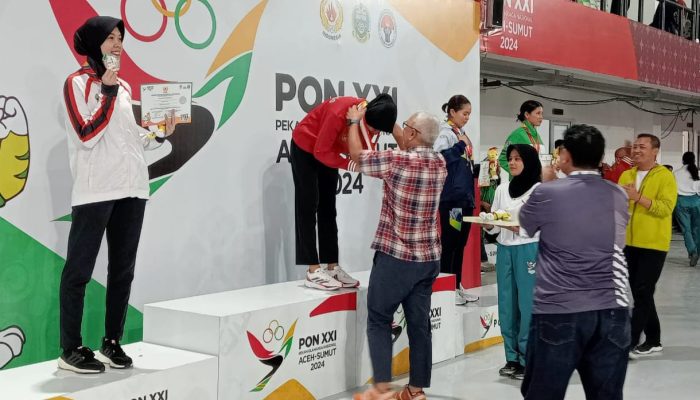 Silvana Lamanda Berjaya! Kontingen Taekwondo Gorontalo Raih Medali Emas di PON XXI