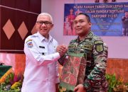 Letkol Inf. Mahashe Lomo Resmi Jabat Komandan Batalyon Infanteri 713 Satyatama Gorontalo