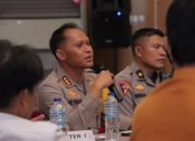 Kapolresta Gorontalo Beri Dukungan Penuh  Pengamanan Pengundian Nomor Urut Pilwako