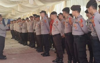 160 Personil Polresta Gorontalo Kota Siap Amankan Penetapan Paslon Pilkada 2024