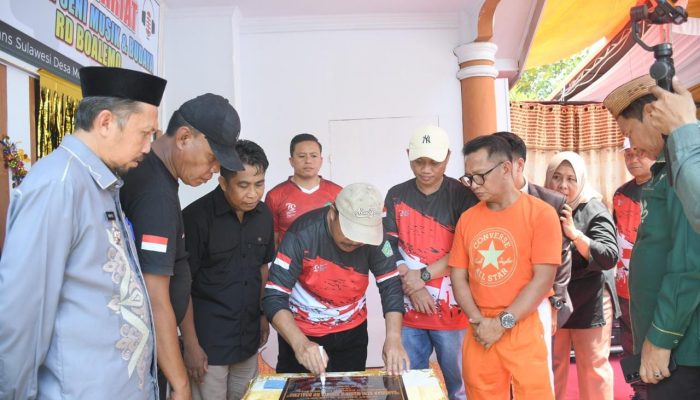 Pj. Bupati Boalemo Resmikan Sanggar Seni Musik dan Budaya: Untuk Mengembangkan Pariwisata