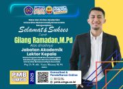 Dosen Ilmu Keolahragaan UMGO Capai Jenjang Akademik Bergengsi