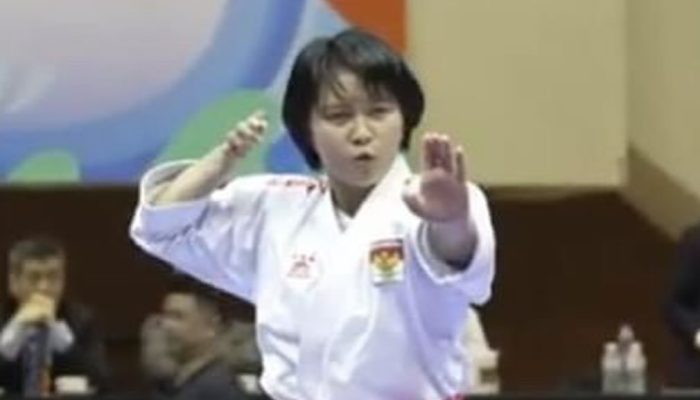 Atlet Karate Muda Binaan PLPP Gorontalo Sabet Medali Emas di Kejuaraan Dunia Kelas Junior