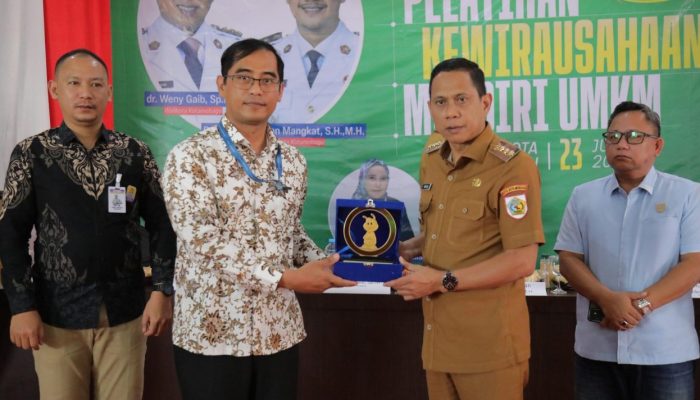 Wali Kota Kotamobagu Buka Pelatihan UMKM, Tingkatkan Daya Saing Produk Lokal