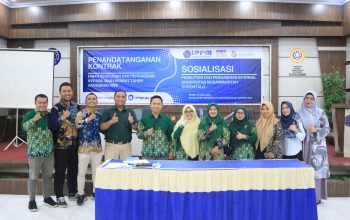 UMGO Teken Kontrak Hibah Penelitian dan PKM 2025