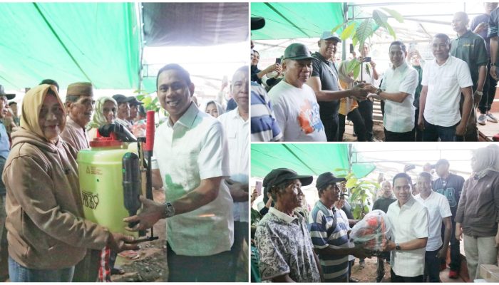 Wali Kota Kotamobagu Serahkan Bantuan Bibit dan Alsintan