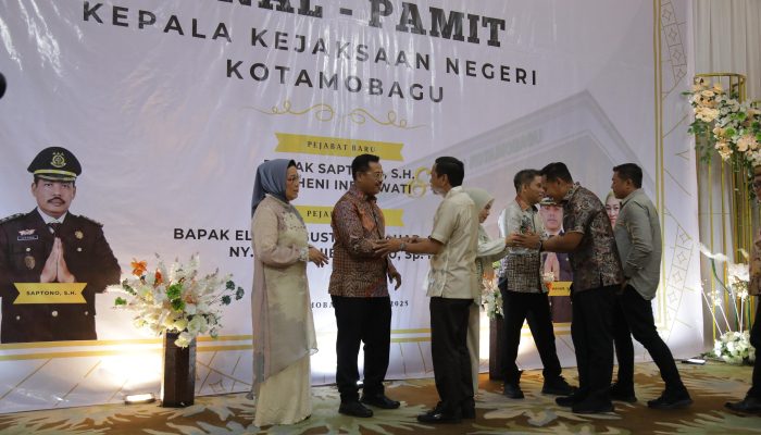Wali Kota dan Wawali Hadiri Kenal Pamit Kepala Kejari Kotamobagu