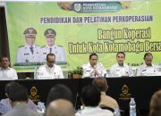 Wali Kota Kotamobagu Membuka Diklat Perkoperasian Kopdeslur Merah Putih