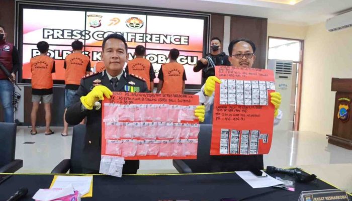 Kurir Sabu Asal Palu Dibekuk di Kotamobagu, Bawa 25 Paket Siap Edar