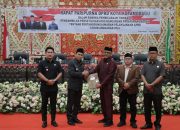 Wali Kota Kotamobagu Hadiri Rapat Paripurna DPRD Persetujuan Ranperda Pertanggungjawaban Pelaksanaan APBD 2024